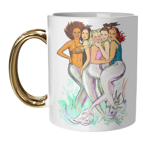SPICEMAIDS - unique mug by Jock Mooney