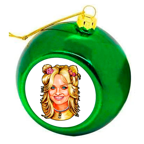 SPICE SPICE BABY - colourful christmas bauble by Jock Mooney