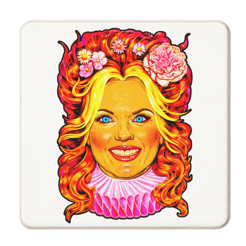 SPICY GINGER - personalised beer coaster by Jock Mooney