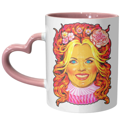 SPICY GINGER - unique mug by Jock Mooney