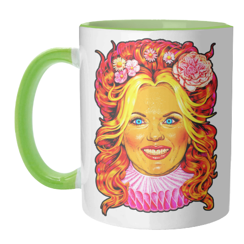 SPICY GINGER - unique mug by Jock Mooney