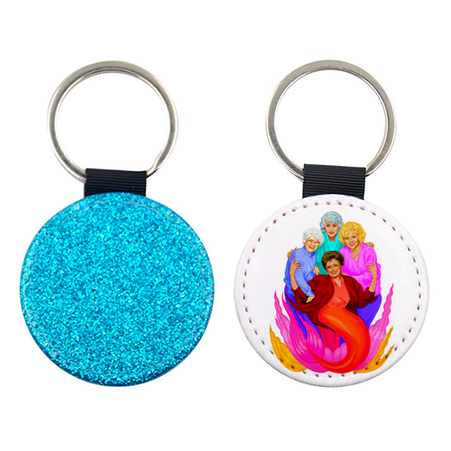GOLDEN - keyring by Jock Mooney