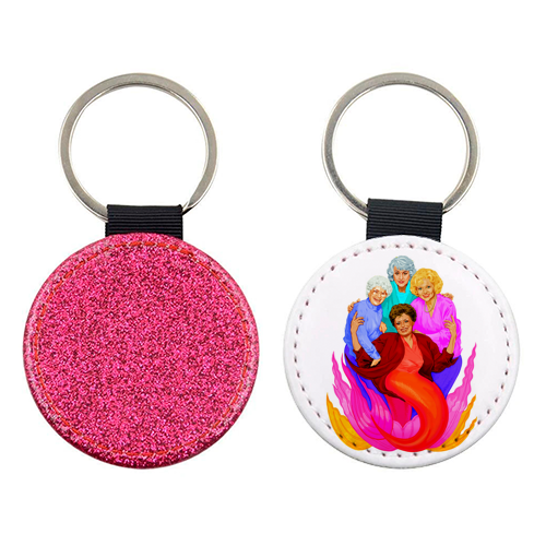 GOLDEN - keyring by Jock Mooney