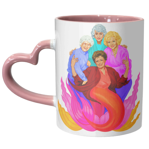GOLDEN - unique mug by Jock Mooney