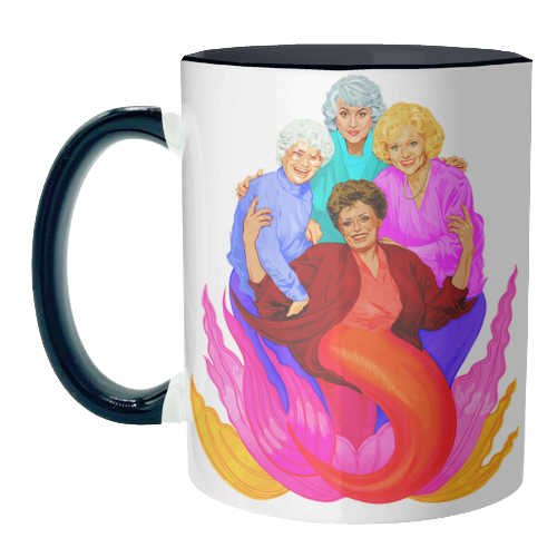GOLDEN - unique mug by Jock Mooney