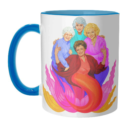 GOLDEN - unique mug by Jock Mooney