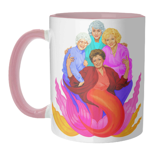 GOLDEN - unique mug by Jock Mooney