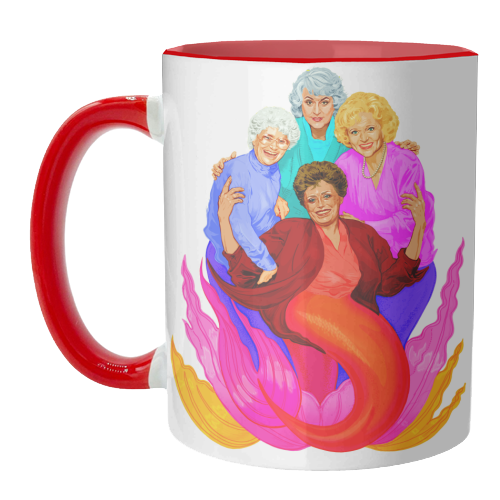 GOLDEN - unique mug by Jock Mooney