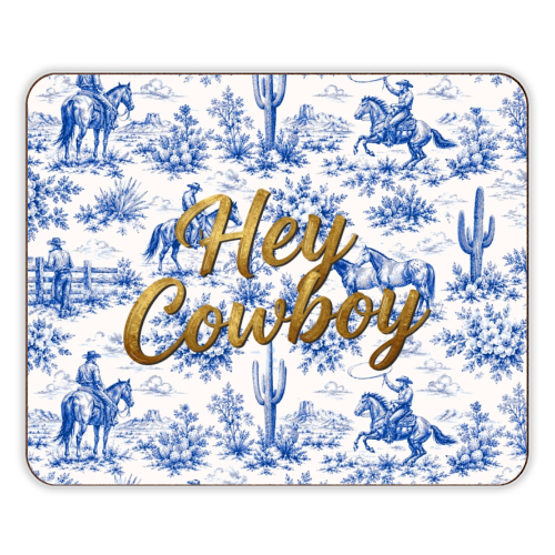Hey Cowboy - designer placemat by Lilly Rose