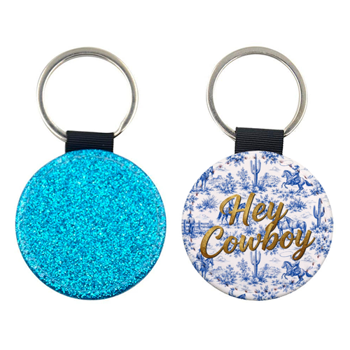 Hey Cowboy - keyring by Lilly Rose