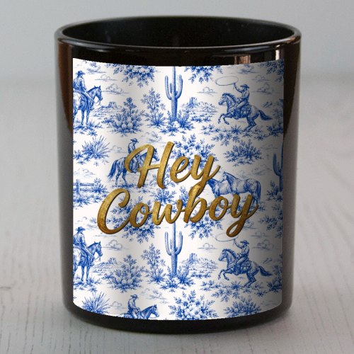 Hey Cowboy - scented candle by Lilly Rose