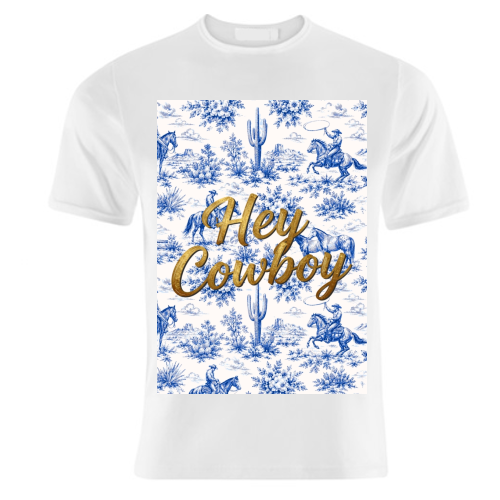 Hey Cowboy - unique t shirt by Lilly Rose