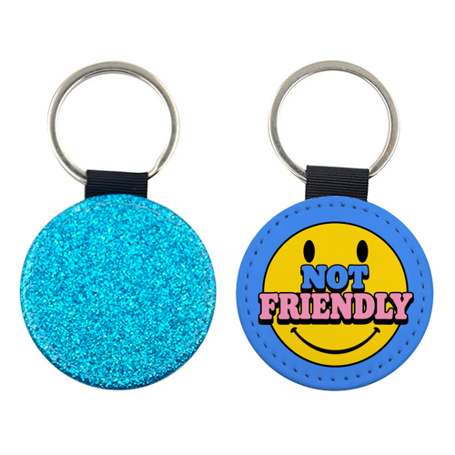 Not Friendly - keyring by Lilly Rose