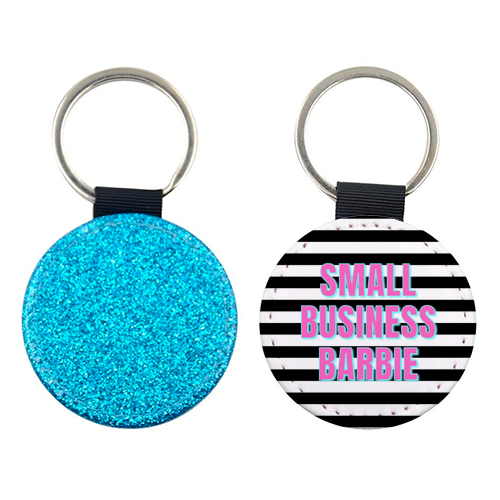 Small Business Barbie - keyring by Nida Designs