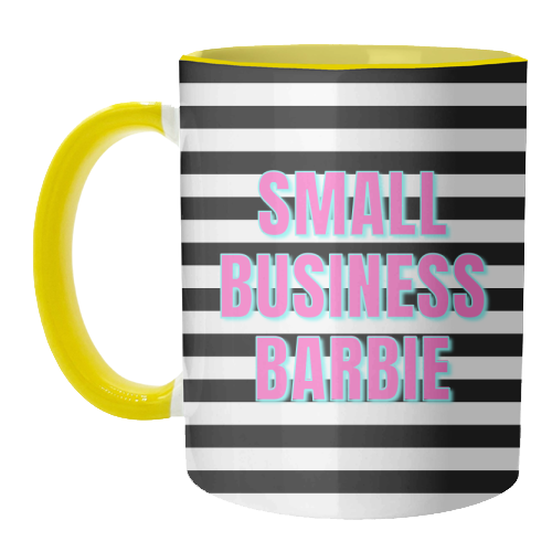 Small Business Barbie - unique mug by Nida Designs