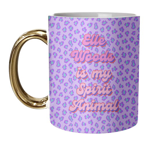 Elle Woods - My Spirit Animal Series - unique mug by Nida Designs