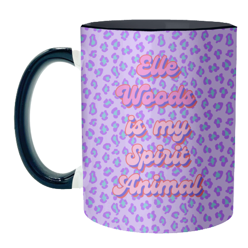 Elle Woods - My Spirit Animal Series - unique mug by Nida Designs