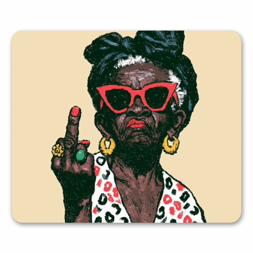 God bless you - mouse mat by DejaReve