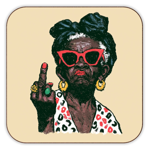 God bless you - personalised beer coaster by DejaReve