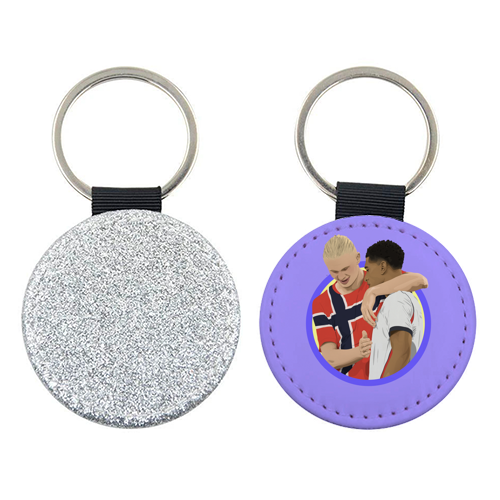 Haaland & Bellingham - keyring by Pink and Pip