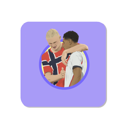 Haaland & Bellingham - Magnet by Pink and Pip
