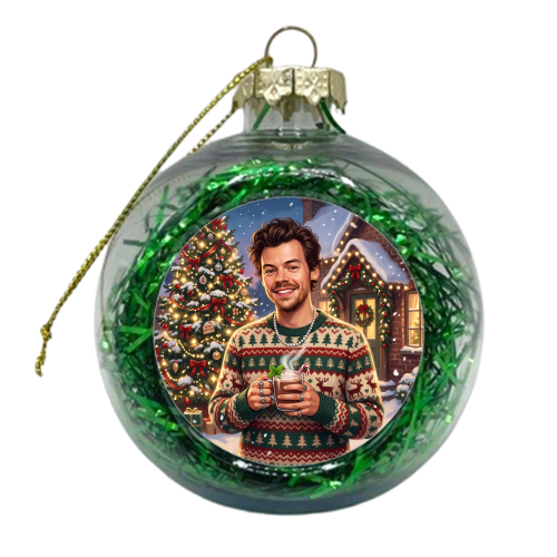 Harry's Cozy Christmas – A Festive Winter Evening - xmas bauble by haris kavalla