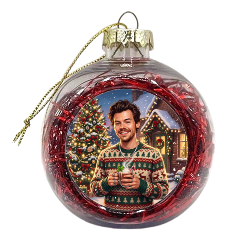 Harry's Cozy Christmas – A Festive Winter Evening - xmas bauble by haris kavalla