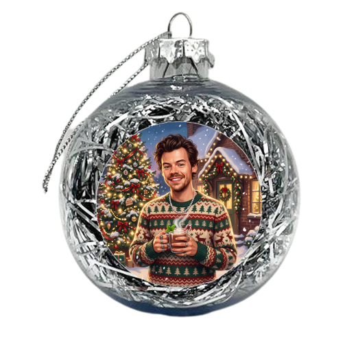 Harry's Cozy Christmas – A Festive Winter Evening - xmas bauble by haris kavalla