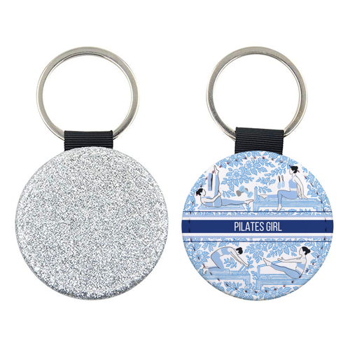 Pilates Girl - keyring by Lilly Rose