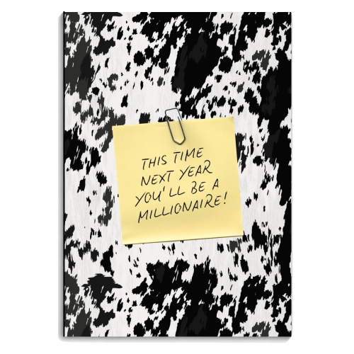 This Time Next Year - personalised A4, A5, A6 notebook by Lilly Rose