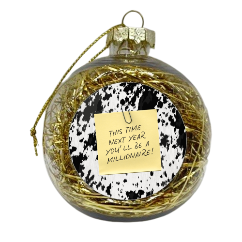 This Time Next Year - xmas bauble by Lilly Rose