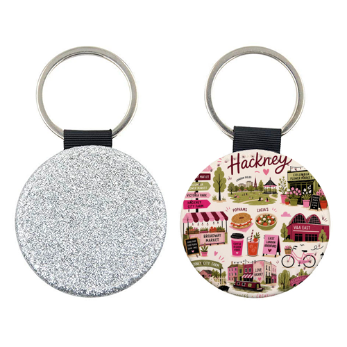 Love, Hackney! - keyring by The Yellow Box