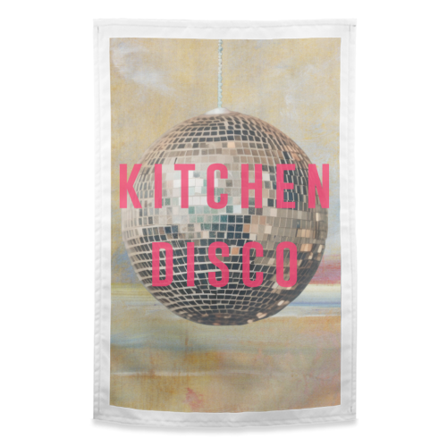 Kitchen Disco | - funny tea towel by The 13 Prints