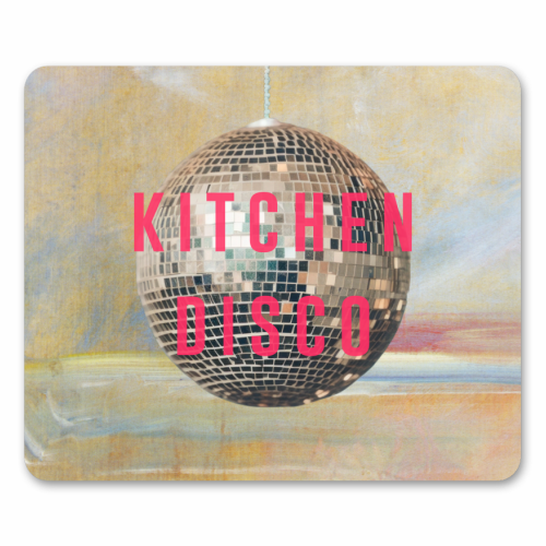 Kitchen Disco | - mouse mat by The 13 Prints