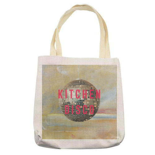 Kitchen Disco | - printed canvas tote bag by The 13 Prints