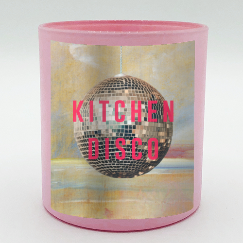 Kitchen Disco | - scented candle by The 13 Prints
