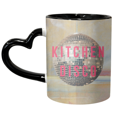 Kitchen Disco | - unique mug by The 13 Prints