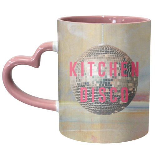 Kitchen Disco | - unique mug by The 13 Prints