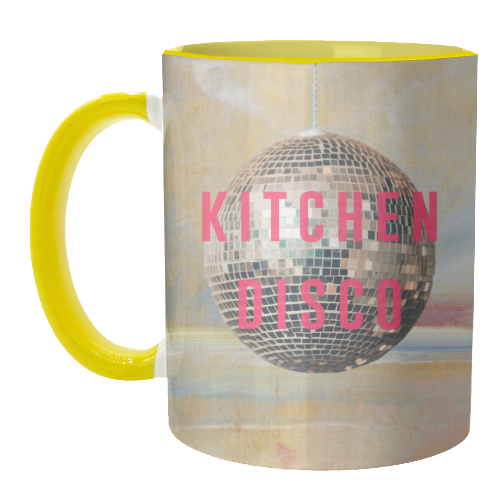Kitchen Disco | - unique mug by The 13 Prints
