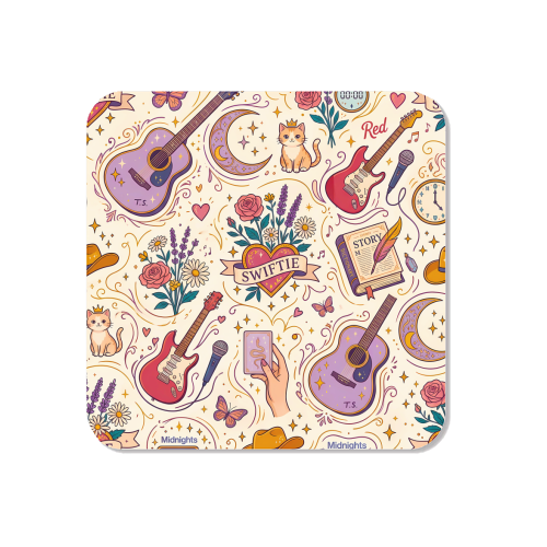 Swiftie Aesthetic Whimsical Music Lover Pattern Art - Magnet by haris kavalla