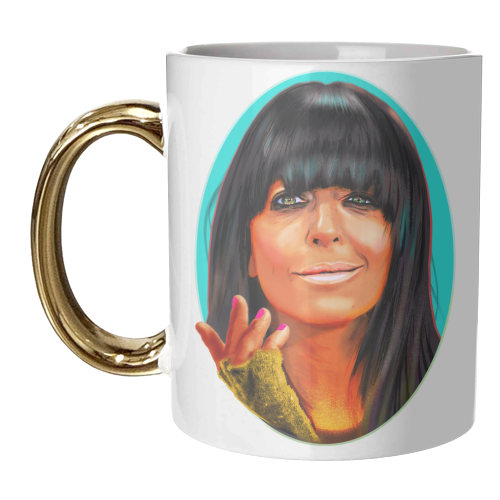 ORANGE QUEEN - unique mug by Jock Mooney
