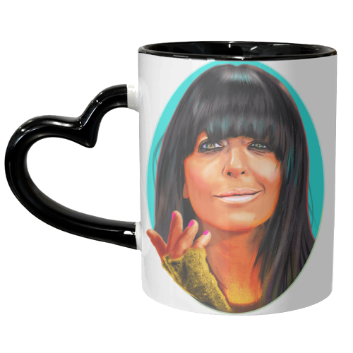 ORANGE QUEEN - unique mug by Jock Mooney