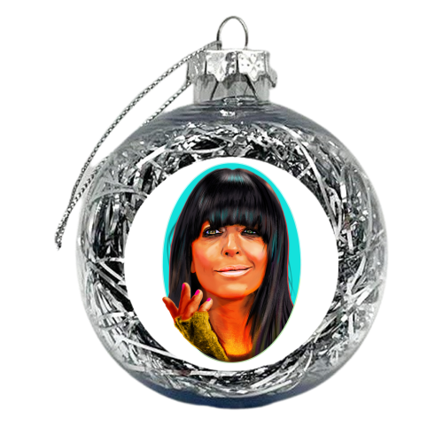 ORANGE QUEEN - xmas bauble by Jock Mooney