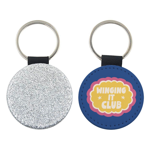 Winging It Club Badge - keyring by Giddy Kipper