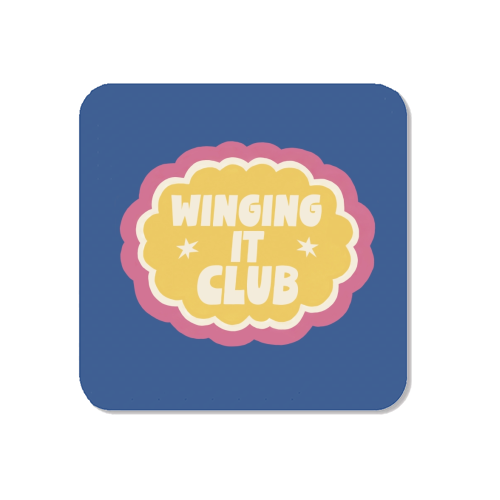 Winging It Club Badge - Magnet by Giddy Kipper