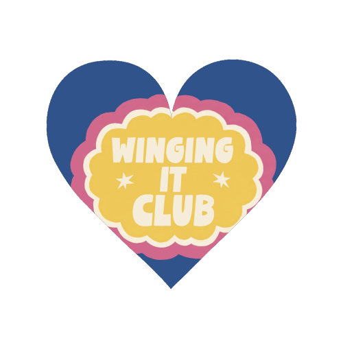 Winging It Club Badge - Magnet by Giddy Kipper