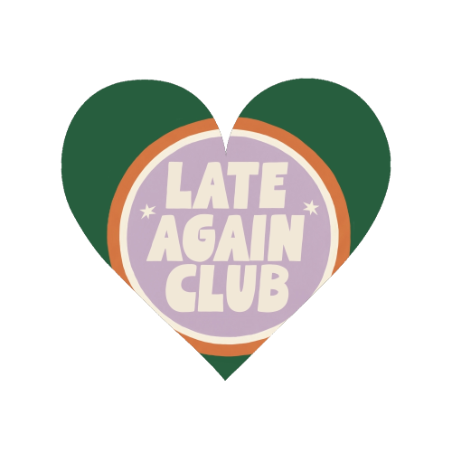 Late Again Club Badge - Magnet by Giddy Kipper