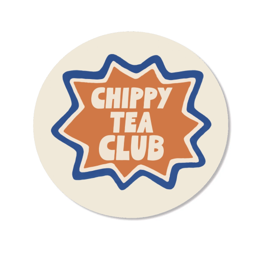Chippy Tea Club Badge - Magnet by Giddy Kipper