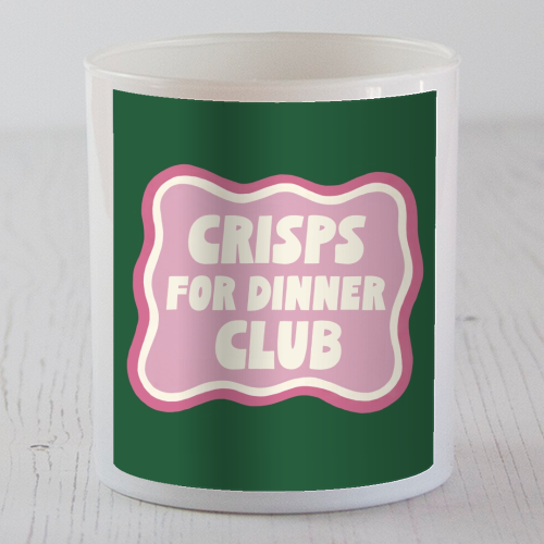 Crisps For Dinner Club - scented candle by Giddy Kipper