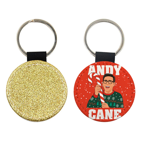 Andy Burnham Christmas Design - keyring by AbiGoLucky